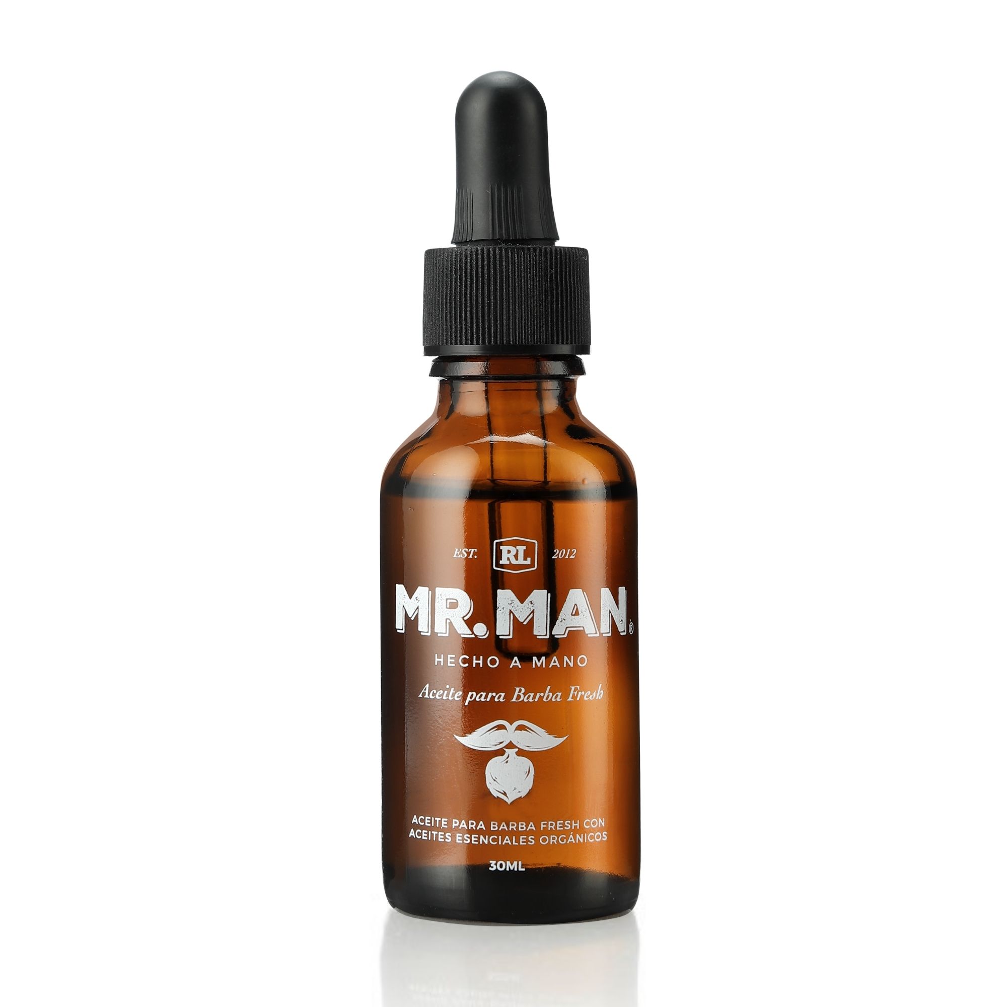 Aceite para barba Fresh Mr. Man con gotero, 30 ml