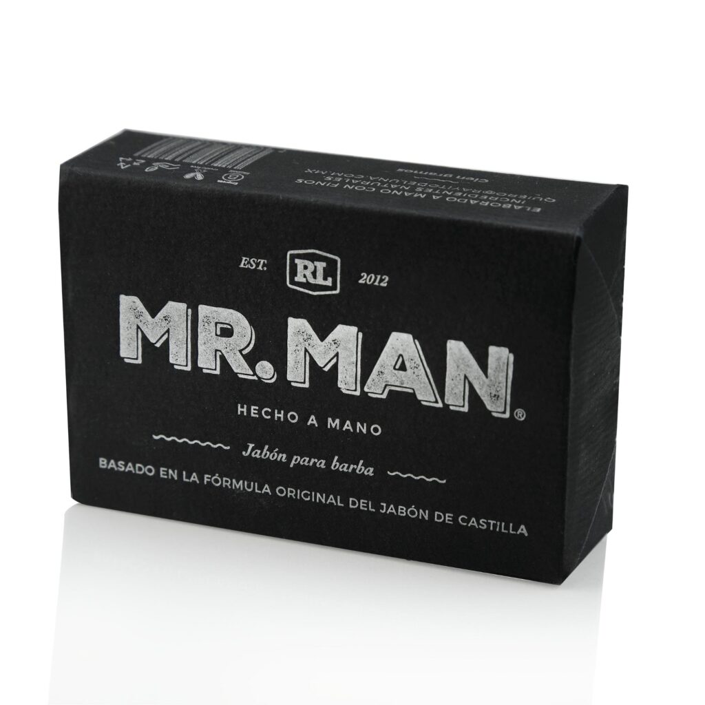 Jabón para barba y rasurado Mr. Man, 100 g