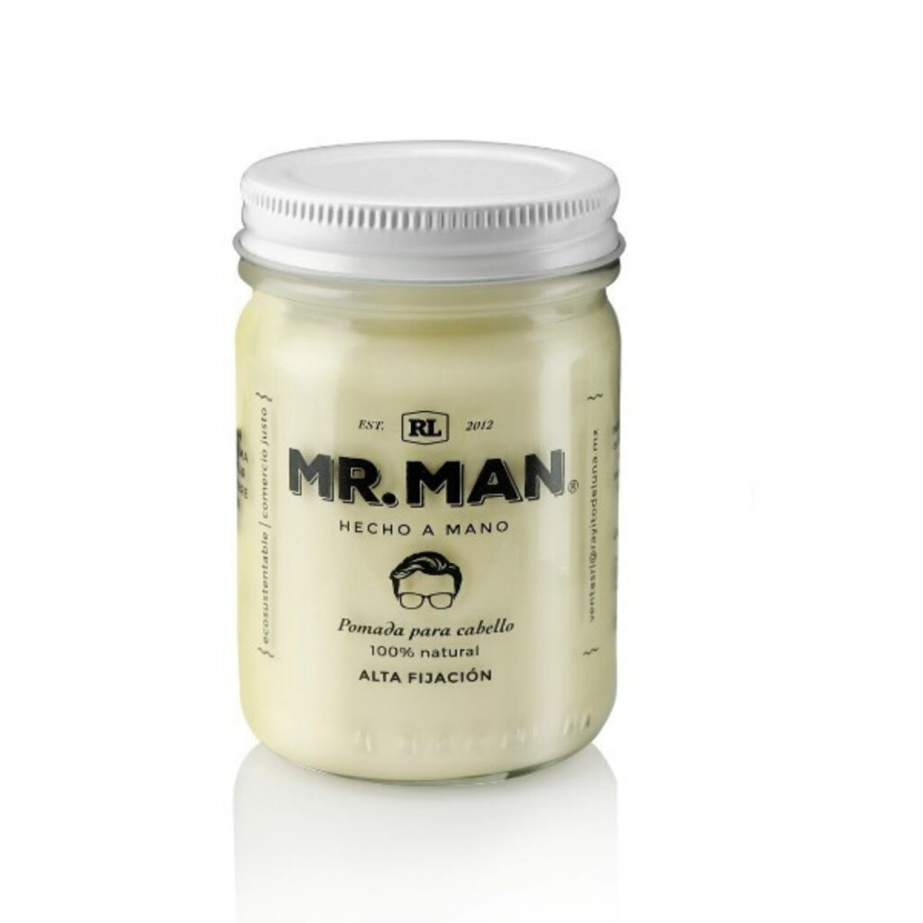 Pomada para cabello Mr. Man en envase de vidrio, 120 g
