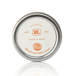 Bálsamo para labios de naranja Rayito de Luna en envase de aluminio, 30 g