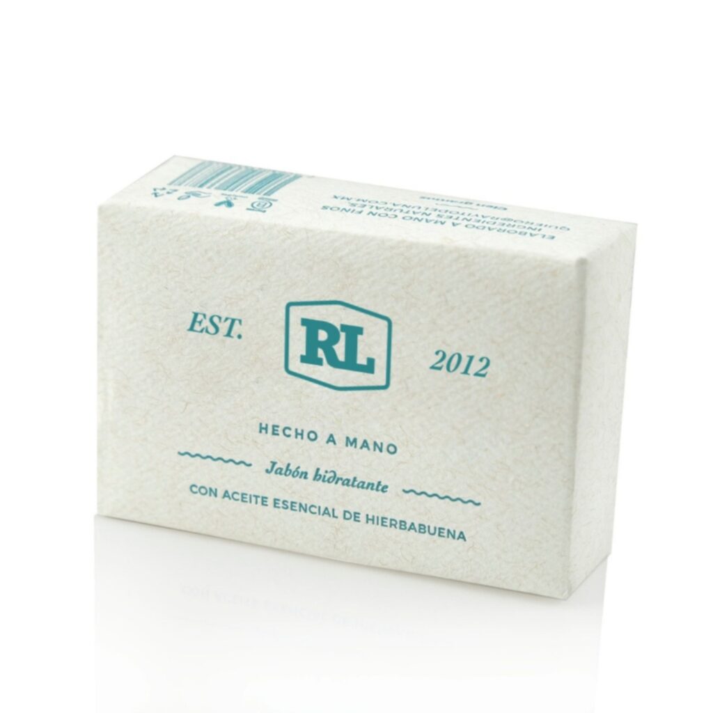 Jabón hidratante de hierbabuena Rayito de Luna, 100 g