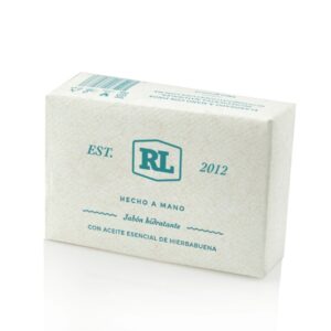 Jabón hidratante de hierbabuena Rayito de Luna, 100 g