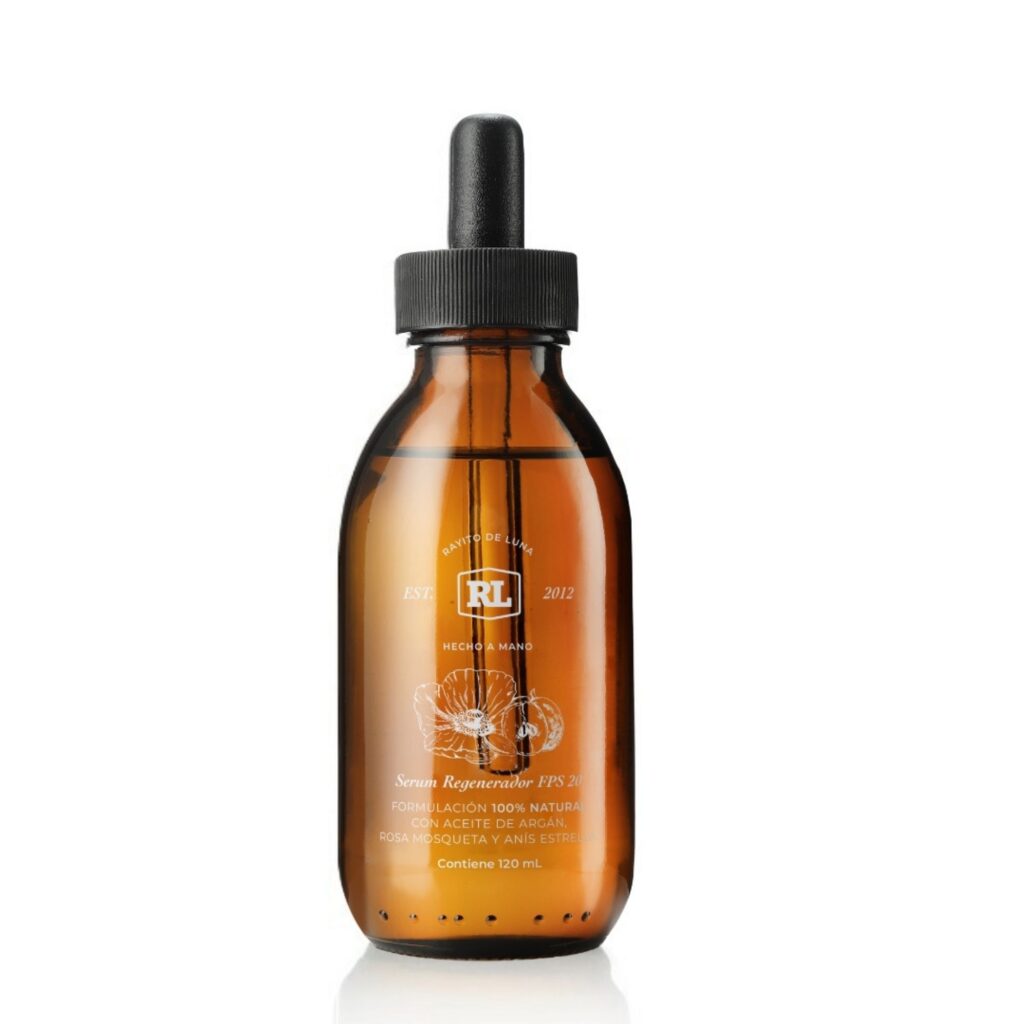 Tónico regenerador Rayito de Luna en envase con atomizador, 120 ml