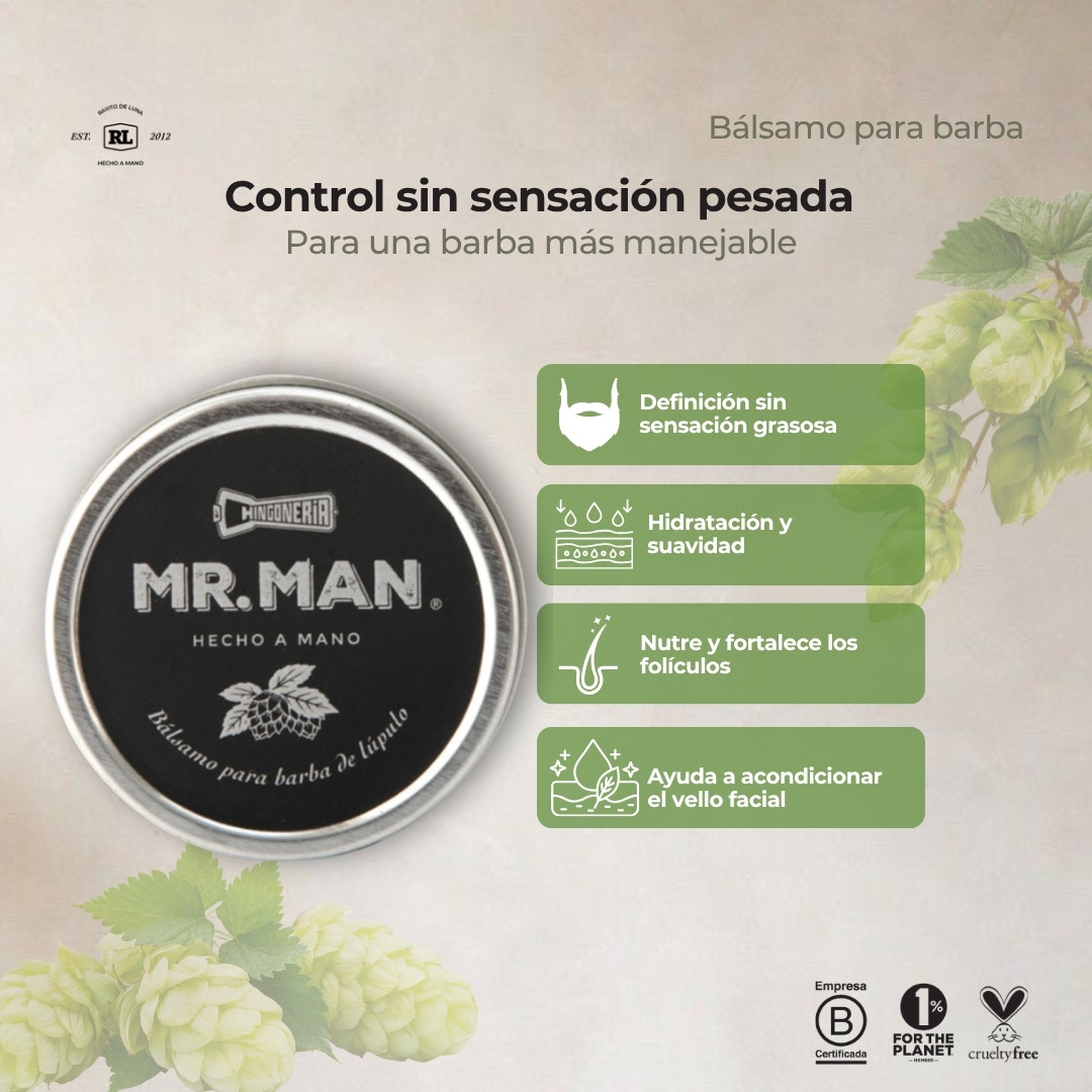 BÁLSAMO DE BARBA "LA CHINGONERIA" 60GRS - Image 2